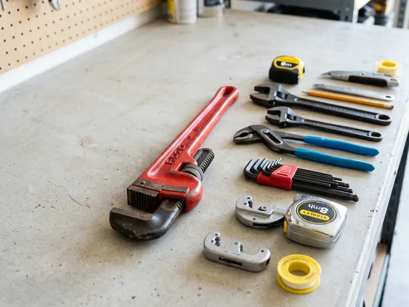 Professional plumbers in Rome, IA equipped with top-tier tools for residential and commercial plumbing services.